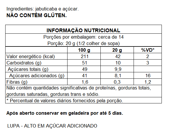 GELEIA DE JABUTICABA