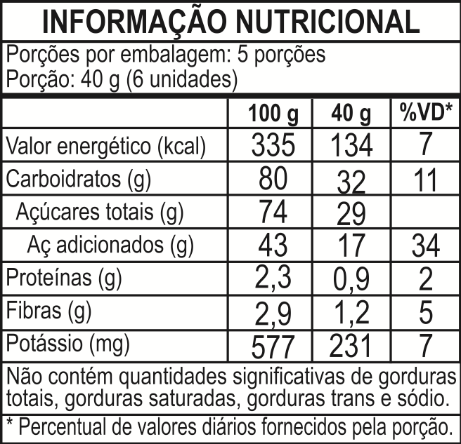 BALA DE BANANA ORIGINAL