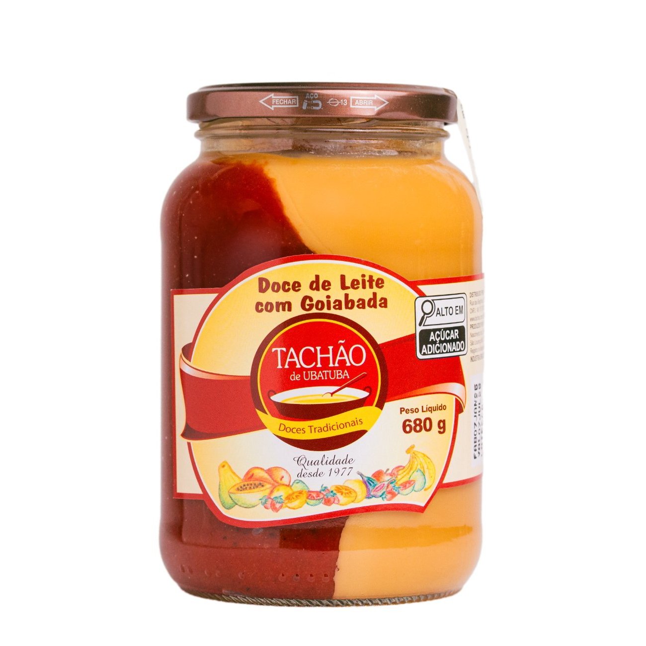 DOCE DE LEITE COM GOIABA