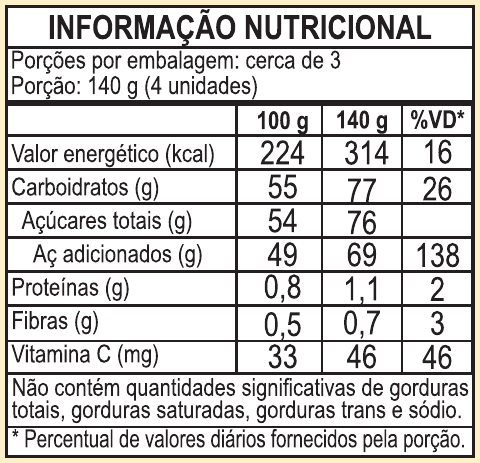 LARANJA EM CALDA