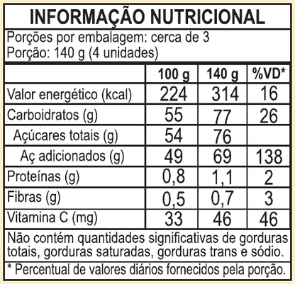 LARANJA EM CALDA