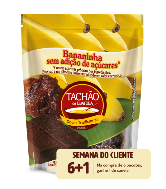 BANANINHA SEM ADIÇÃO DE AÇÚCARES